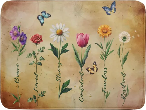 Miniatura 8 de Tapete de secado de platos de cabaña rústica, tapete escurridor de vida silvestre de oso del bosque, alce, 18 x 24 pulgadas, almohadilla escurridor