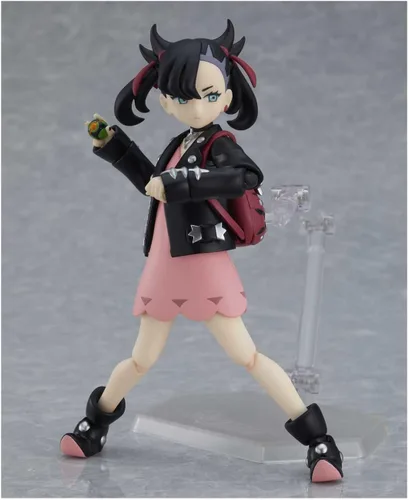 Miniatura 4 de Pokemon Center: Figura de acción de Figma Marnie con Morpeko