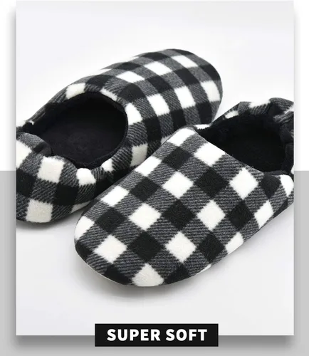 Miniatura 5 de Panda Bros Calcetines tipo pantufla para mujer, calcetines mullidos para mujer, pantuflas suaves y cálidas