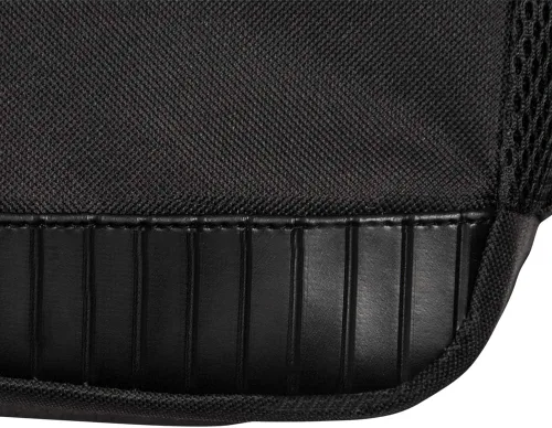 Miniatura 5 de Marvel Mochila clásica para piscina muerta, color negro, bolsa acolchada de malla de aire de 18 pulgadas, Portada del cómic de Deadpool, Computadora