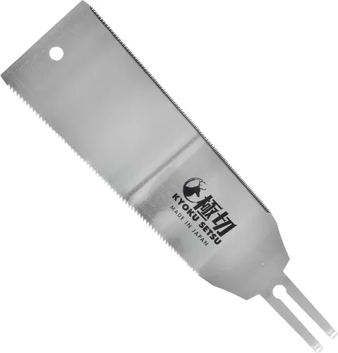 Miniatura 9 de GreatNeck 75003 - Sierra japonesa de doble filo, hoja de 9.5 pulgadas con corte fino de 23 TPI y corte de rasgadura de 9 TPI, ultrafina