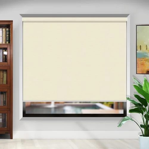 Miniatura 2 de Persianas blackout enrollables personalizadas simples y elegantes, para ventanas, puertas, puertas francesas, ahorro de energía, protección UV