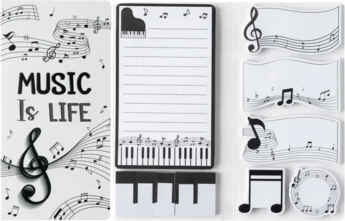 Miniatura 61 de B1ykin Lindo Conjunto de Notas Adhesivas - Bloc de Notas Autoadhesivas con Forma de Videojuego de Subir de Nivel, 550 Hojas de Páginas de Memo