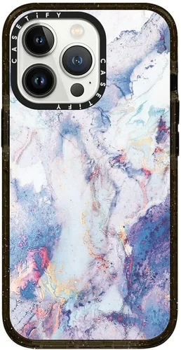 Miniatura 456 de Funda Impact de CASETiFY para iPhone 13 Pro Max con Magsafe - Estuche Claro Cuento de Invierno - Claro Negro Estuche transparente Winter Tale