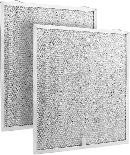 2 filtros de campana extractora S99010430-002 compatibles con Broan Nutone Ken-more de 15-3/4 pulgadas x 13-7/8 pulgadas x 3/8 pulgadas x 3/8