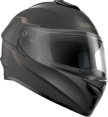 Miniatura 5 de Sena OutForce Smart Helmet integral de cara completa (negro mate, extra grande) (OUTFORCE-MB0XL) - SP85