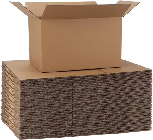 Miniatura 27 de CRUGLA Paquete de 40 cajas de envío de 8 x 6 x 4, cajas de cartón para pequeñas empresas, caja de correo corrugada a granel para embalaje
