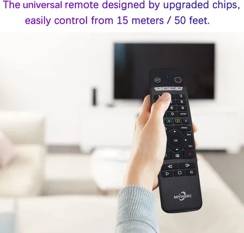 Miniatura 5 de Control remoto universal para todos los televisores/DVD/Reproductor de Blu-ray/VCR/Combo/CBL/Reproductor de medios de transmisión de audio y más