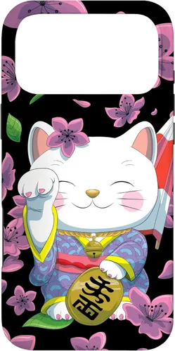 Miniatura 22 de Funda para iPhone 13 Pro Max Japanese Maneki Neko Lucky Cat