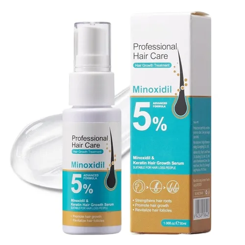 Miniatura 10 de Crema de masaje para el cuero cabelludo de minoxidil al 5%, minoxidil para hombres y mujeres, suero de crecimiento del cabello, minoxidil