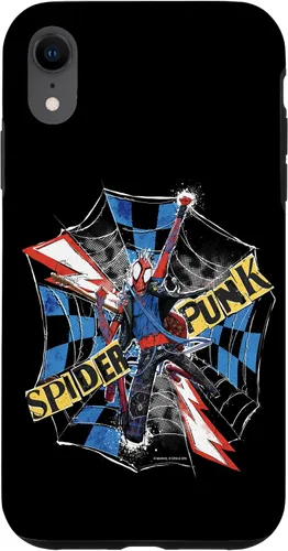 Miniatura 25 de Marvel Spider-Man: Across The Spider-Verse - Carcasa para iPhone 17, diseño de Spider-Punk
