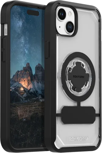 Miniatura 22 de Rokform - Funda para iPhone 14, Serie Rígida, Magnética Dual, Cubierta para iPhone con RokLock de Bloqueo Giratório, Equipo Protector para Apple