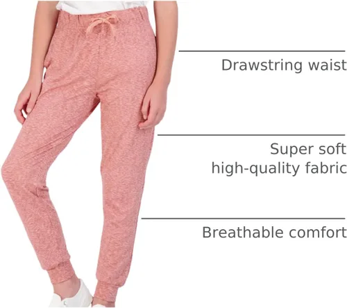 Miniatura 35 de Real Essentials Paquete de 3: pantalones deportivos casuales para niñas (de 7 a 16 años)