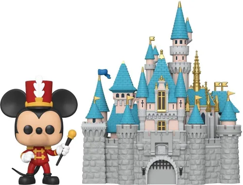 Funko Pop! Town: Disney 65th - Castillo de Disney con Mickey, 6"
