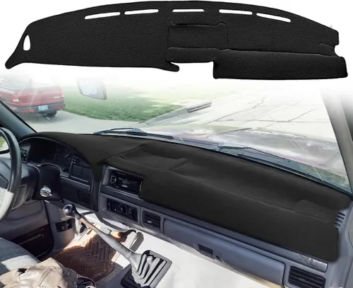 Miniatura 7 de Yiz Alfombrilla protectora para salpicadero de Ford F100, F150, F250, F350, Bronco, 1980, 1981, 1982, 1983, 1984, 1985, 1986, protector de alfombra