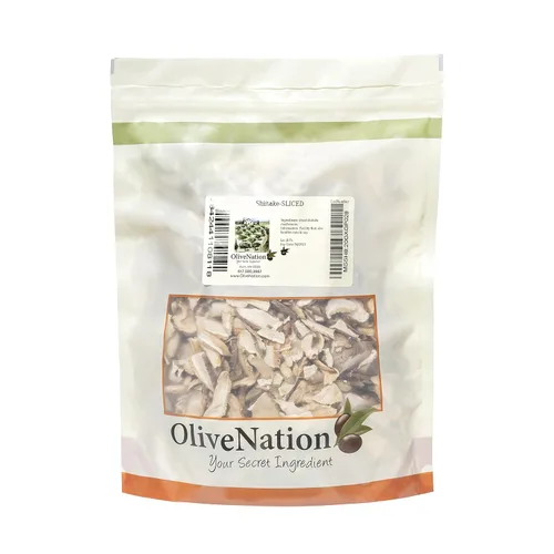 Miniatura 2 de OliveNation Champiñones Shiitake (rebanados) 16 oz.