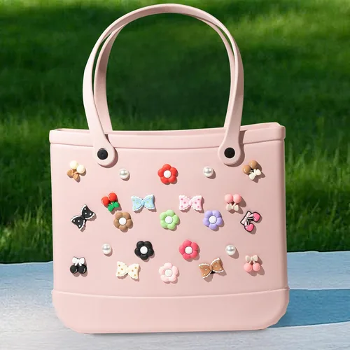 Miniatura 47 de Mon Caramel Resina Bolsa de Playa Accesorios Encantos,Resina Playa Totes Accesorios Insertos,Daisy Flower Bag Charms