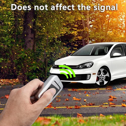 Miniatura 22 de Funda para llavero BMW con llavero, fibra de carbono real, protección de aleación de zinc, compatible con BMW 1 3 4 5 6 7 Series X1 X3 X4 M5 M6 GT3