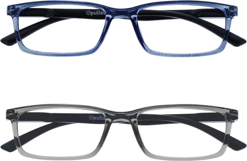 Miniatura 13 de OPULIZE SEE Gafas de Lectura con Bloqueo de Luz Azul para Mujeres y Hombres, Marco Estrecho, Bisagras de Resorte, Gafas para Computadora