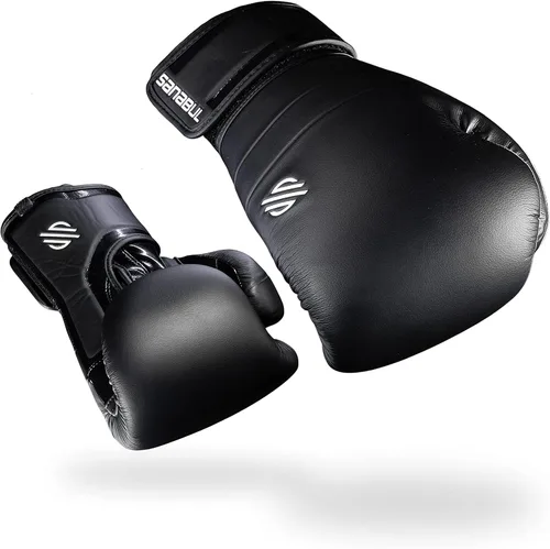 Miniatura 7 de Sanabul Guantes de boxeo de la serie Lab para hombres y mujeres, guantes de kickboxing, Muay Thai, entrenamiento de boxeo pesado para boxeo