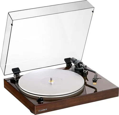Miniatura 2 de Fluance RT85N Reference High Fidelity Vinyl Turntable (Walnut), PA10 Phono Preamp and Ai81 Powered Floorstanding Speakers (White Walnut), Nagaoka