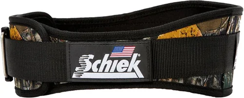 Miniatura 15 de Schiek Modelo deportivo 2004 Nylon 4 3/4" Cinturón de levantamiento de pesas - Negro Azul marino