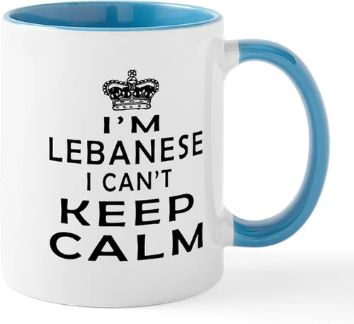 Miniatura 55 de CafePress #1 - Taza de café de cerámica libanesa de 11 oz (11.0 fl oz)