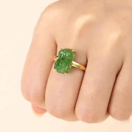 Miniatura 7 de Base de anillo ajustable de plata de ley 925 para anillo de piedra irregular de 0.276 x 0.551 in, ajuste en blanco, fabricación de joyas, regalo