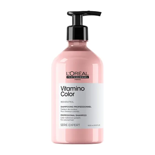 L'Oreal Professionnel Paris Vitamino Color Shampoo - Protects & Preserves Hair Color, Prevents Damage, Adds Vibrancy & Enhances Shine