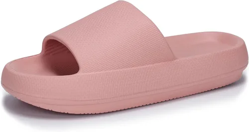 Sandalias antideslizantes para mujeres y hombres, sandalias antideslizantes para baño y ducha, suela gruesa suave para interiores y exteriores