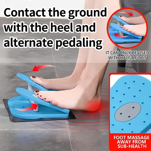Miniatura 5 de Foldable Leg Exerciser: Portable Foot Pedal Exerciser for Seniors Under Desk Foot Pedal Exerciser Stepper Exercise for Leg Muscles Relieves Varicose