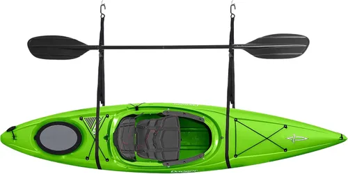 Miniatura 9 de Kayak Rack -Capacity Wall or Ceiling Storage Straps for Surfboards, Paddleboards, SUP, or Canoe - Adjustable Kayak Hanger by RAD Sportz