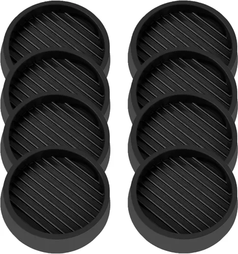 Miniatura 18 de VOCOMO Copas de Ruedas Redondas de Goma de 2X2, Almohadillas Antideslizantes para Muebles, Agarre Antideslizante, Pies Antideslizantes para Muebles
