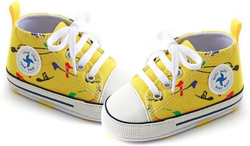 Miniatura 47 de Zapatos deportivos de lona de lona para bebés y niñas, suela antideslizante suave, suela antideslizante