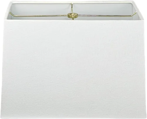 Miniatura 10 de Royal Designs, Inc. HB-613-12AGL Pantalla para lámpara de tapa dura rectangular, (5 x 10) x (8 x 12) x 9.5, Oro Antiguo
