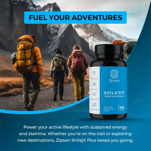 Miniatura 5 de Shilajit Plus Cápsulas de apoyo energético natural, 90 unidades, con apoyo inmunológico