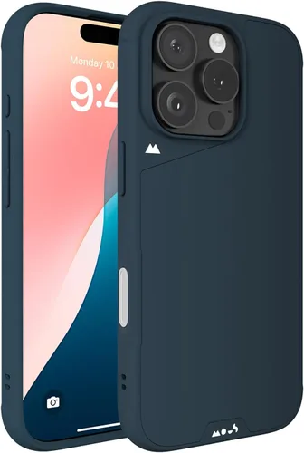 Miniatura 54 de Mous - Funda para iPhone 15 compatible con MagSafe Limitless 5.0, cuero negro, funda protectora para iPhone 15, funda para teléfono a prueba