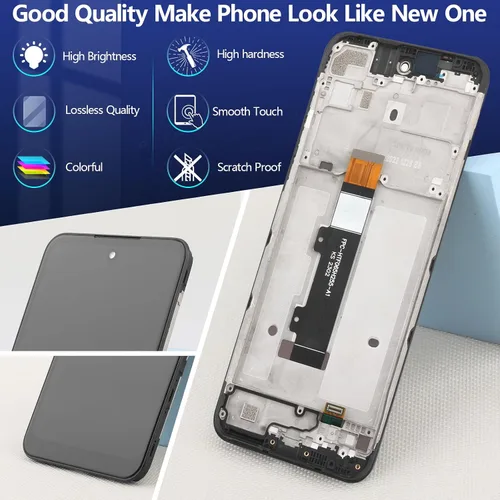 Miniatura 4 de Reemplazo de pantalla para Motorola Moto G Play 2023 para Moto G Play 2023 XT2271 XT2271-5 Pantalla LCD táctil digitalizador Asamblea