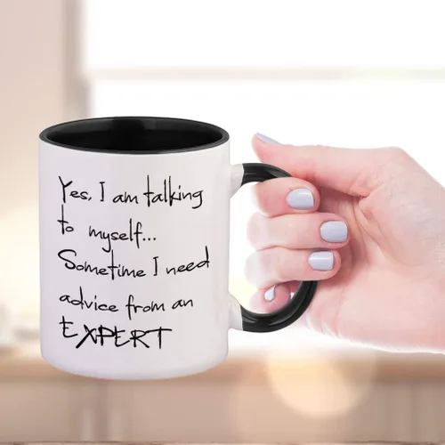 Miniatura 5 de Taza de café personalizada, texto personalizado en taza de café personalizada, taza personalizable, divertidos regalos personalizados, taza de té