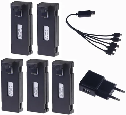 Miniatura 8 de RC Drone Battery for E88 E99 E88PRO E525 E99PRO, K3 3.7V 6500Mah Quadcopter Helicopter Mini Drone Battery(1pcs 6500mah e88)