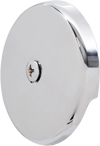 Miniatura 7 de Westbrass D931K-26 Juego de tapones de drenaje universales de 1-3/8 pulgadas con punta de punta fina de 1-3/8 pulgadas con placa frontal de Cromo