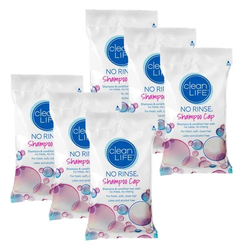 Miniatura 11 de Cleanlife Products No-Rinse - Gorro de champú (2 unidades), sin agua, sin enjuague, sin enjuague, para lavar y acondicionar el cabello, para bañar a