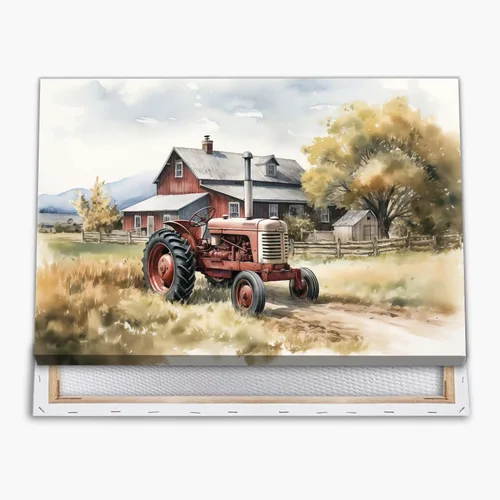 Miniatura 13 de BACKYMRJCART Arte de pared vintage de paisaje de campo de flores silvestres, paisaje, paisaje rústico, arte de pared, naturaleza, prado, pintura