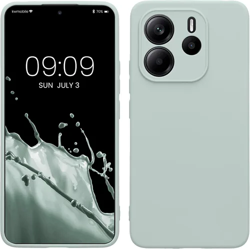 Miniatura 38 de kwmobile Funda compatible con Xiaomi Redmi Note 11 / Note 11S - Funda protectora de silicona TPU suave y delgada - Azul Báltico