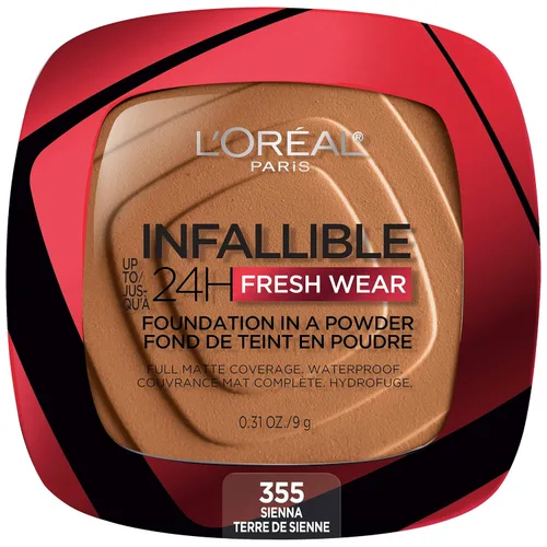 Miniatura 17 de L'Oreal Paris - Maquillaje base en polvo Infallible Fresh Wear, Porcelain 010 (porcelana 010), 0.31 onzas