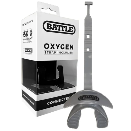 Miniatura 17 de Battle protector bucal con correa conectada, para labios, con oxígeno, 2.5