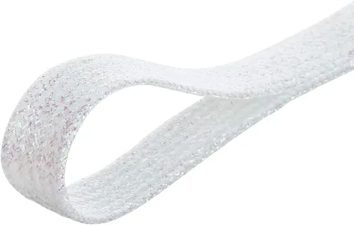 Miniatura 5 de Allegra K Zapatillas planas brillantes y brillantes con purpurina y cordones para zapatos, Metálico