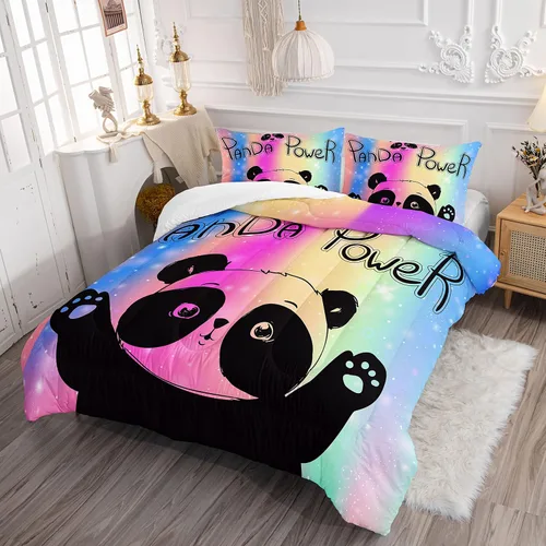 Miniatura 3 de Datura home - Juego de edredón de mariposa azul y negro para niñas y mujeres, juego de ropa de cama bohemio con estampado de mandala de mariposa