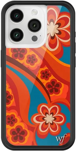 Miniatura 38 de Wildflower - Fundas compatibles con Apple iPhone 15 Pro Protector de goma negro, certificado de prueba de caída de 4 pies, propiedad de mujeres
