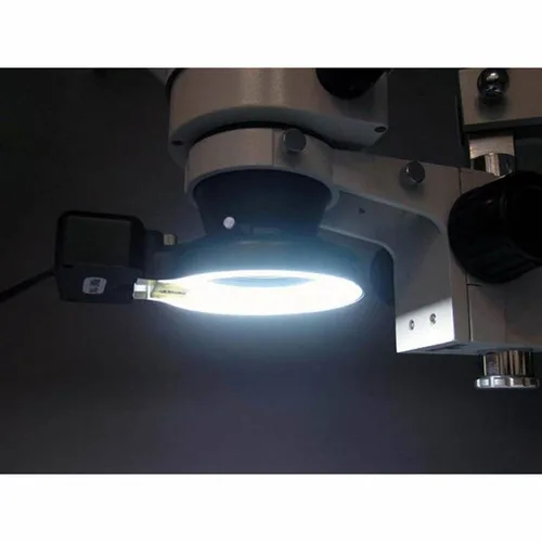 Miniatura 2 de AmScope Luz fluorescente del anillo del microscopio FRL12 12W